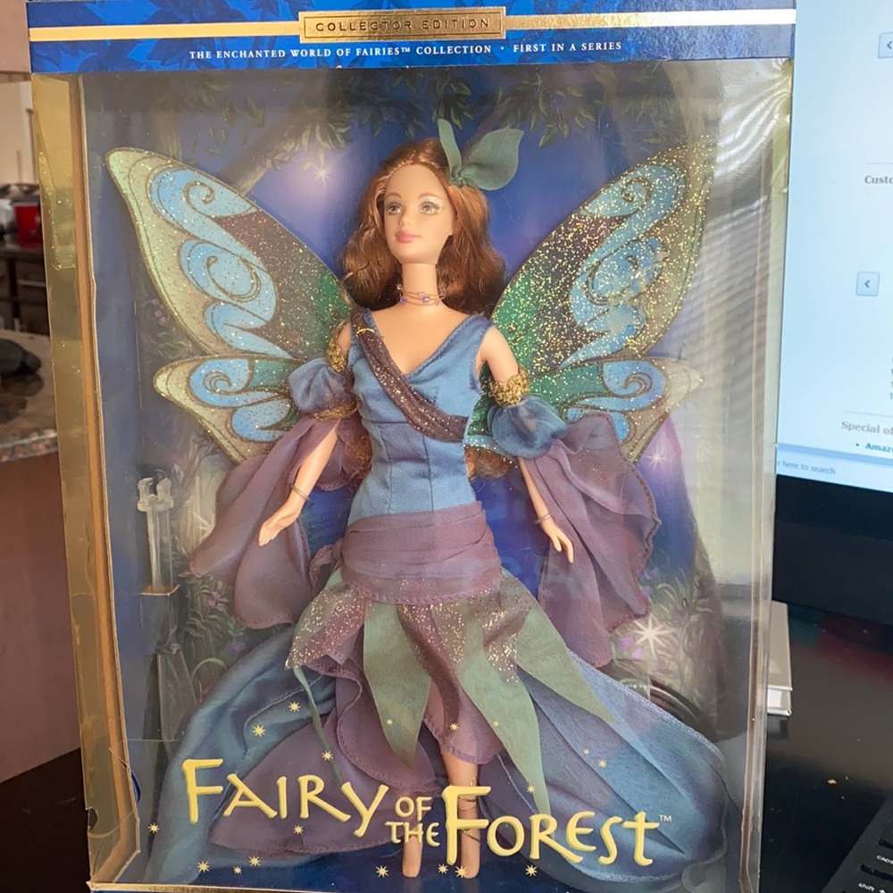 Barbie collectible doll Fairy of the forest